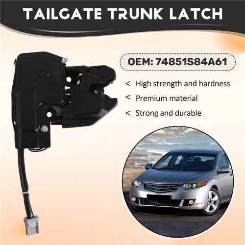 Car Tailgate Trunk  Lock Assembly for  Accord 1998-2002 74851-S84-A61 1