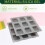 2 Pack Silicone Soap Molds 9 Cavities Square Soap Mold DIY Handmade Silicone Mold for Soap Making 5
