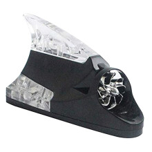 Wind Power LED Light Atmosphere Light Fin Antenna Warning Flash Lamp Car-Styling Exterior Accessories