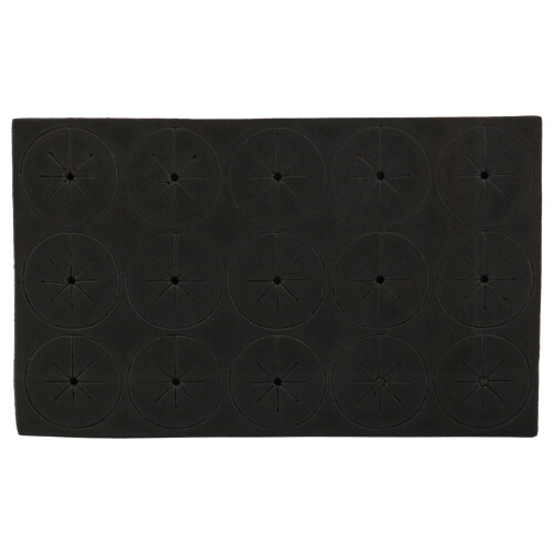 60Pcs Garden Clone Collars Neoprene Inserts Sponge Block para 2 Polegadas Net Pots Hydroponics Systems e Máquinas de Clonagem