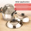 4 Pieces Pot Lid Knob Pan Lid Holding Handle Universal Kitchen Cookware Lid Replacement Knob 5