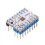 5Pcs TMC2209 V3.0 Stepper Motor Driver Stepping Rod Silent Driver 256 Microstep Current 2.8A  VS TMC2208 10