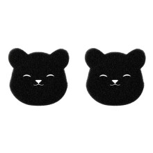 Laundry Washing Machine Lint Catcher Bear Shape Pet Hair Remover Reusable Clothes Sofa Cat Dog Hair Cleaning Sponge