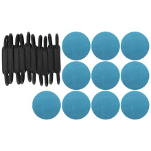 Porta-LáPis MagnéTico para Caneta, Pacote com 10, Porta-Canetas AjustáVel de Silicone para Mesa, Geladeira, Quadros Brancos, Mesa de EscritóRio