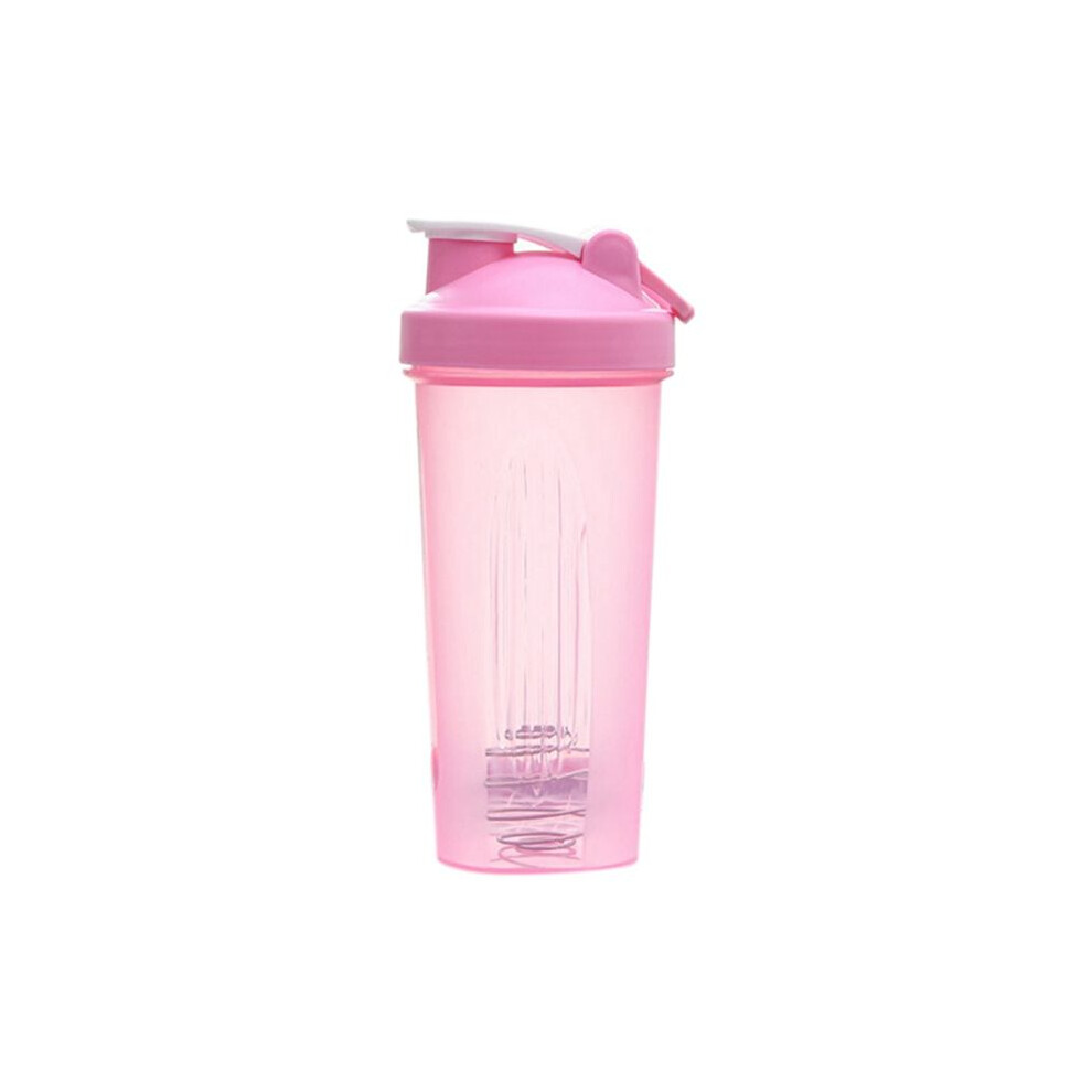 Shaker Cup Sports Portable Convenient Stirring Cup 600Ml Plastic Shakers Bottle Adults