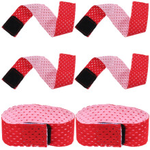 30Pcs Sports Sleeve Straps Pink Elastic Adjustable Sleeve Fix Bands