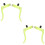 2Paires Levier Vert Aluminium Solidité Installation Rapide 6