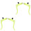 2Paires Levier Vert Aluminium Solidité Installation Rapide 3