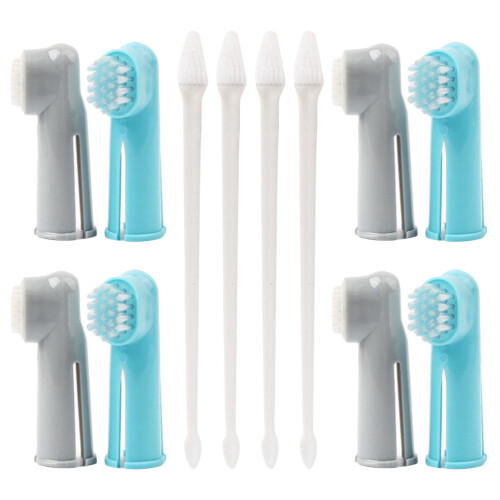 8Ensembles Doigts Dents Animaux Multicolores Durable