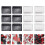 300Pièces Fixations Adhésives Multi-Usage -Câbles Couleurs 10