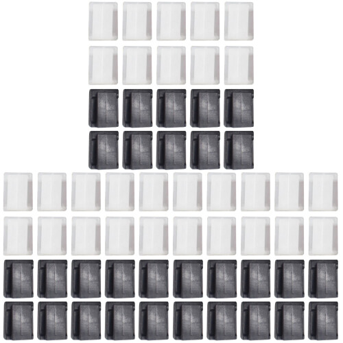 300Pièces Fixations Adhésives Multi-Usage -Câbles Couleurs 1