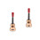 2Pièces Débutants Enfants Beige Instrument Musical 9