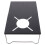 5Pièces Mini Table Pliante Camping Acier Noir Portable Extérieur 3