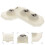 16Pièces Roulettes Blanches Mini Pour Meubles Et De Rangement 11