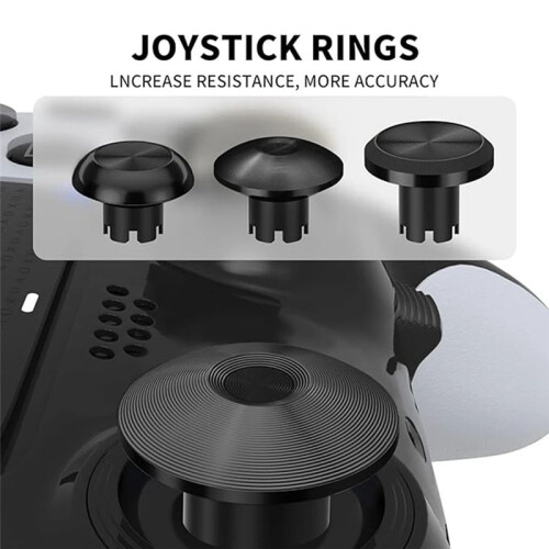 Kit Joystick In Metallo per PS5  Console di Gioco Joystick Posteriori Paddle Pulsanti Trigger per PS5 Dualsense Controller e 2