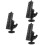 3Pièces Fixation Nylon Noire Durable Pour Détecteur De Kayak 6