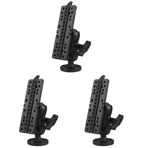3Pièces Fixation Nylon Noire Durable Pour Détecteur De Kayak 1