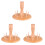 3Pièces Support Fil Bois Beige 8 Rangeur Couture 2