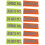 12Pièces Décor Patch Service Nylon Réfléchissant Usage 5