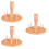 3Pièces Support Fil Bois Beige 8 Rangeur Couture 7