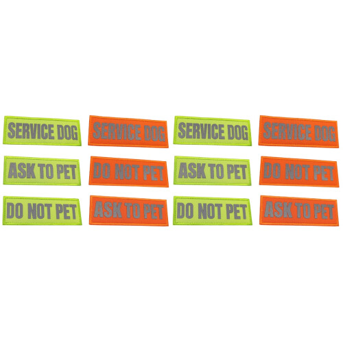 12Pièces Décor Patch Service Nylon Réfléchissant Usage 1