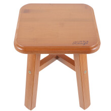 2Pièces Tabourets En Bois Légers Robustes Pour Usage