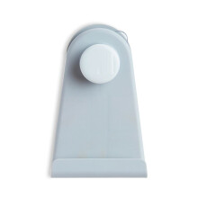 Hanging Bath Toy Storage with Quick Drying Mesh, White & Gray