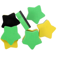 16Pièces Effaceurs Tableau Blanc Eva Multicolores Pour Salle De Classe