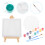 4Ensembles Chevalet Bois Kit Peinture Stable 5