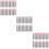 150Pcs Pink Lash Wands Eyebrow Eyelash Brushes Nylon Disposable Tools 9