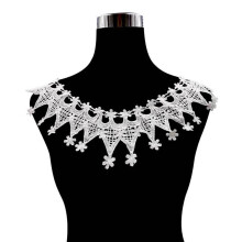 15Pcs White Hollow Lace Collar Stylish Neckline Accessory for Women