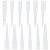 120Pièces Silicone Durables Blanches Pour Machine Avec Capuchons 1