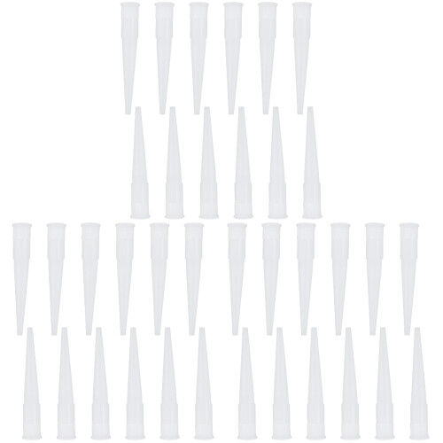 120Pièces Silicone Durables Blanches Pour Machine Avec Capuchons 1