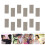 200Pcs Durable Clay Miniature Bricks for Fairy Garden and Model Decor 9