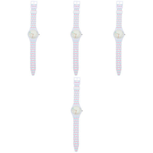 4Pièces Bracelets Multicolores Déco Étanche 2