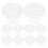 300Pcs White Condiment Containers PP for Sauces and Yogurt 1