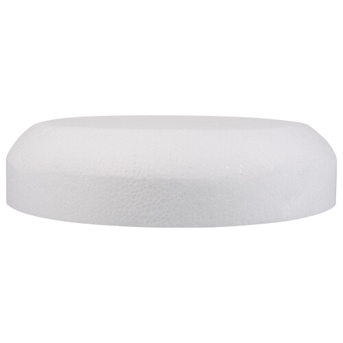 2Pcs White Cake Shape Mold for DIY Birthday Party Decor