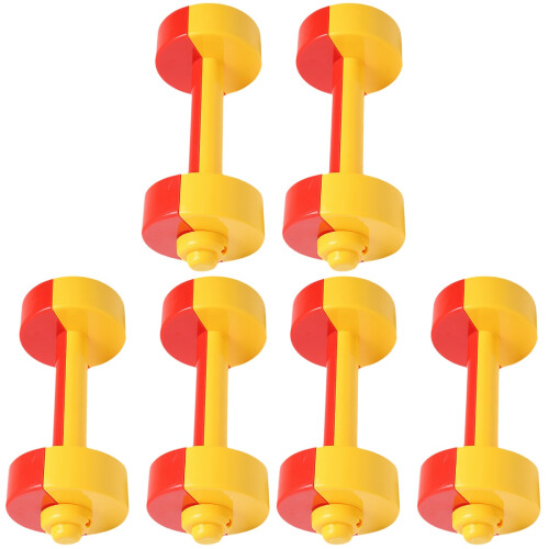 3Pairs Multi Plastic Dumbbells Kids Exercise Barbell 1