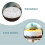 2Pcs White Cake Shape Mold for DIY Birthday Party Decor 8
