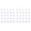 100St Wit Embroidery Mesh Plastic Canvas Met Hart En Vormen 4