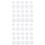 100St Wit Embroidery Mesh Plastic Canvas Met Hart En Vormen 7