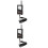 2St Compacte Bbq Fire Blower Zwart Voor Camping En Barbecue 5