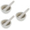 3Sets Vijzel En Stamper Set Wit Voor Keuken En 7