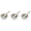 3Sets Vijzel En Stamper Set Wit Voor Keuken En 4