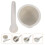 3Sets Vijzel En Stamper Set Wit Voor Keuken En 10