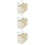 3St Beige Hanging Case Canvas Bag Bed Organizer En Stijlvol 7