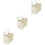 3St Beige Hanging Case Canvas Bag Bed Organizer En Stijlvol 4