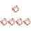 5Sets Ketting Armband Set Multi Kleur Beaded Sieraden 7