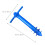 4St Plastic Draagbare Parasolhouder Strand Outdoor Stand 11