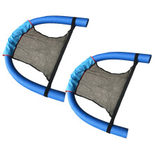 6St Zwarte Polyester Zwembad Zweefstoel Voor Zwemtraining